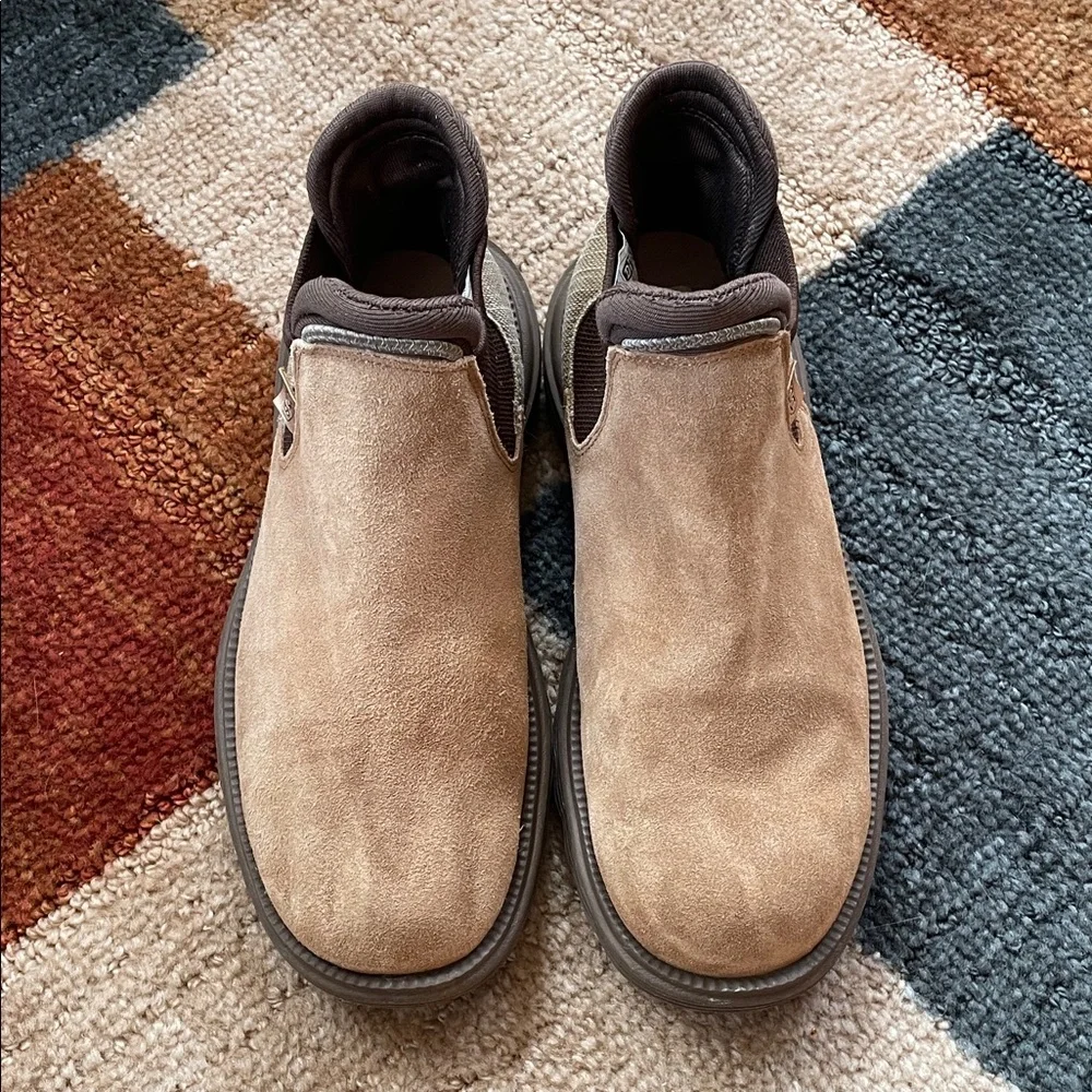 Hey Dude Women’s Branson Boot Suede Loafers, Cognac - Picture 12 of 15
